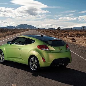 In Detroit feiert der Hyundai Veloster seine Weltpremiere.