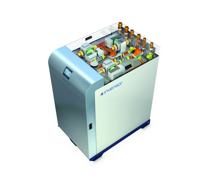 Die verwendete Invensor LTC 10 plus Kältemaschine (Bild: Talk of Town. Wächter & Wächter)