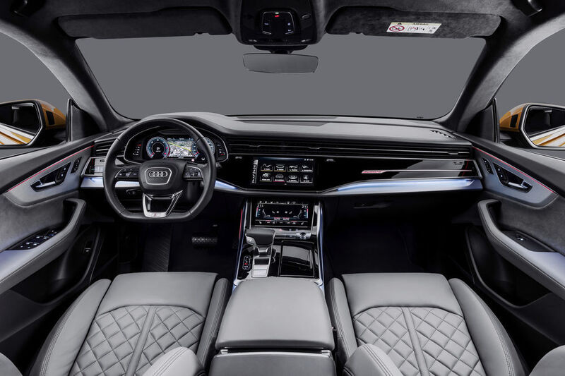 Im Innenraum setzt Audi auf zwei große Displays, über die fast alle Funktionen abrufbar sein werden. (Audi)