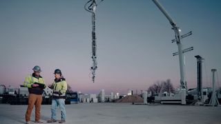 Palfinger steuert präzisionsgefertigte Hebelösungen, modulare Systemplattformen und umfassende Expertise im Bereich Robotik zum 3D-Druck-Ökosystem von Icon bei. (Bild: Icon)