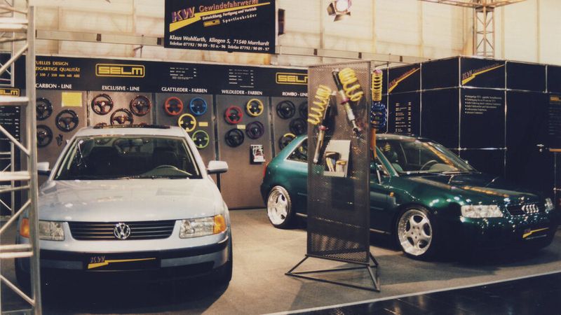 Vor 30 Jahren zur Essen Motorshow hatte KW seinen ersten großen Messeauftritt.(Bild:  KW automotive)