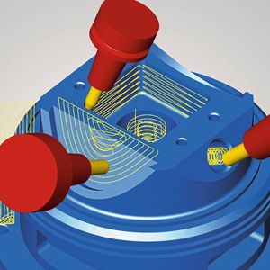 Hypermill Maxx Machining: Höchste Performance für das Bohren, Schruppen und Schlichten. 