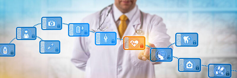 Die Blockchain-Technologie findet auch im Gesundheitswesen zahlreiche Einsatzmöglichkeiten.