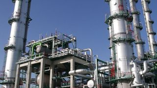 Neue ISO C4 Anlage in Burghausen, Deutschland, von BASF und OMV entwickelt. (OMV)