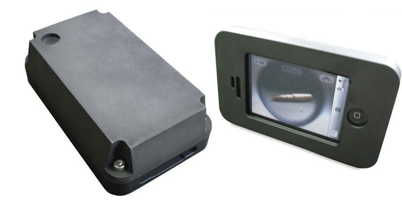 Die japanische Firma Marudai bietet eine kugelsichere iPhone-Hülle, die 2,1 Kilogramm wiegt und rund 500 Euro kostet. (Bild: Marudai)