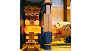 Besonders die Freiformschmieden mussten 2016 Einbußen hinnehmen. Insgesamt bezeichnen aber die meisten Massivumformer ihre Lage als zufriedenstellend bis gut. (Siemens)