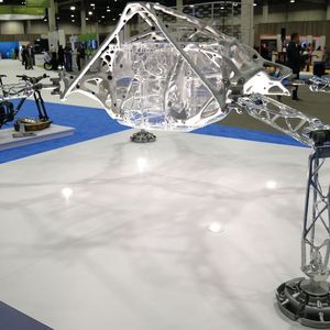 Leichter ins All: In einem Projekt mit der NASA entstand ein Lander für die Fortbewegung auf fernen Planeten.