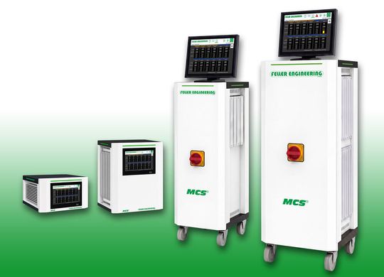 The new generation of MCS hot runner controllers for applications from 6 to 144 zones (Source:  Feller Engineering)