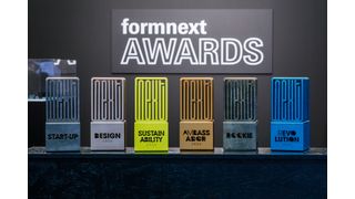 In sechs Kategorien wurden die  Gewinner der Formnext Awards 2025 für ihre
herausragenden Beiträge der Additiven Fertigung ausgezeichnet. (Bild: Copyright © Mesago / Marc Jacquemin)