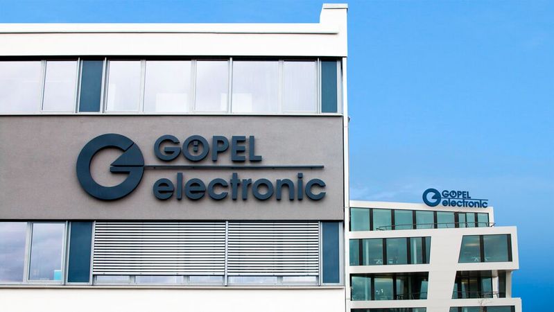 Göpel electronic aus Jena kann auf eine 35-jährige Erfolgsgeschichte zurückblicken. Entstanden ist das High-Tech-Unternehmen aus der Abteilung für Mess- und Prüftechnik des VEB Kombinat Carl Zeiss Jena.(Bild:  Göpel electronic)