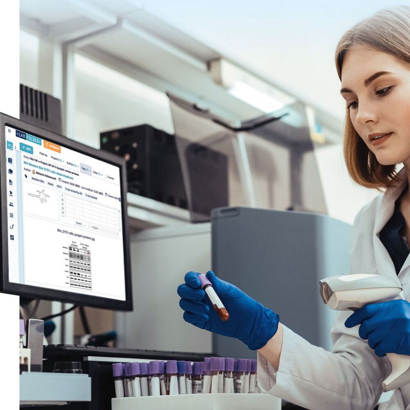 Abb.1: Geeignete Software wie Labfolder hilft, das FAIR-Data-Prinzip im Labor umzusetzen. Abb.1: Geeignete Software wie Labfolder hilft, das FAIR-Data-Prinzip im Labor umzusetzen.