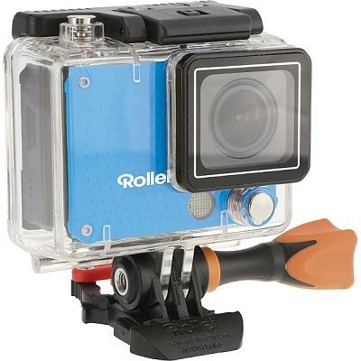 Rollei Actioncam 420: Ultra Qualität - Ultra Action! Die Rollei Actioncam 420 mit umfangreichem Zubehör besticht nicht nur zu Lande und in der Luft, sondern auch im Wasser durch seine herausragenden Eigenschaften: Leistungsstarker 12 Megapixel WiFi Action-Camcorder mit 4K/2K Videoauflösung (10fps/30fps) und Full HD Videofunktion (60, 50, 30 oder 25fps); Integriertes WiFi mit ca. 15 Meter Reichweite; Einfach über Smartphone oder Tablet PC* via App (iOS/Android) auf die Kamera zugreifen und Videos und Fotos betrachten; Video-Zeitraffer: 0.5/1/3/5/10/30/60 Sekunden;   Loop-Funktion, Zeitlupe; Inkl. 2.4 G Hochfrequenz-Handgelenk-Fernbedienung zur kabellosen Steuerung der Aufnahmen bis zu 10 Meter (Video Start/Stopp, ausschalten und Fotoauslöser; Fotoauflösung von 12 Megapixeln; Aufnahmedauer von 120 Minuten bei voll aufgeladenem Akku; Maße und Gewicht: 62 x 45 x 35 Millimeter, 65 Gramm (ohne Akku und Speicherkarte); Bis zu 40 Meter wasserdicht; (Bild: Rollei/IFA)