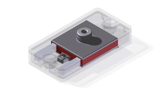 Bild 1: Zur Vibrationsdämpfung wurde ein Stapelaktor entwickelt, der Gegenschwingungen erzeugt.  (Bild: Fraunhofer LBF)