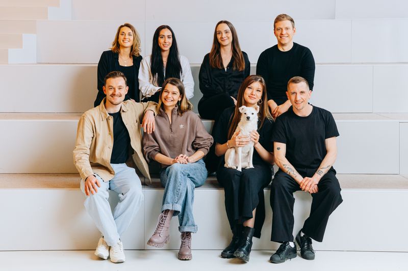 Das Team Trustlocal in Berlin (Bild: Kenneth McGinley)