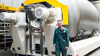 Horizontaler Trommelmischer (Bild: Lindor)