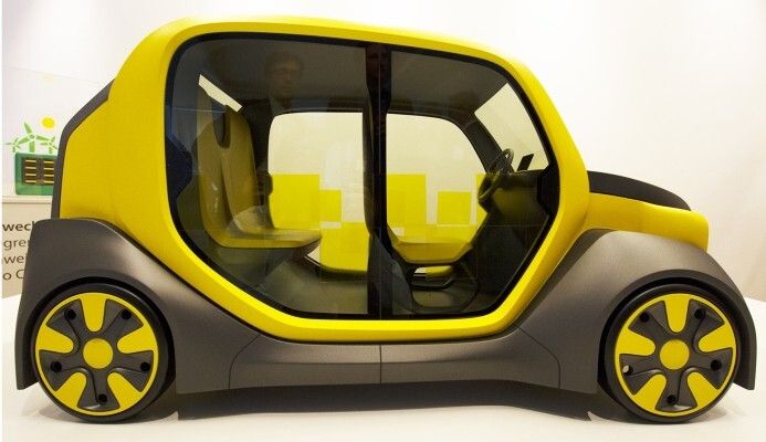 ACM - Adaptive City Mobility präsentiert das CITY eTAXI : Keine Abgase, kein Lärm, klein und wendig, emissionsneutral, ressourcenschonend, mit maximalem Fahrspaß (ACM)