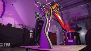 Der 3D-Druck-Roboter kann im Demonstrationszentrum in Exeter besichtigt werden. (Bild: Rapid Fusion)