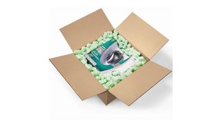 Die umweltfreundlichen Verpackungschips Flo-Pak Grün von Ratioform werden aus 100% recyceltem Material hergestellt und bauen sich ohne Schadstoffrückstände ab. Bild: Ratioform (Archiv: Vogel Business Media)