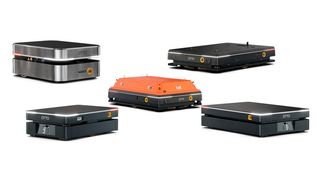 Fünf mobile Roboter von Otto Motors sind für die intelligente Steuerungsplattform Synaos Intralogistics Platform zertifiziert. (Bild: Synaos)