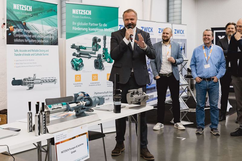 Netzsch präsentiert innovative Pumpentechnologie von der Entwicklung bis zur smarten Zustandsüberwachung. (Bild: Stefan Bausewein)