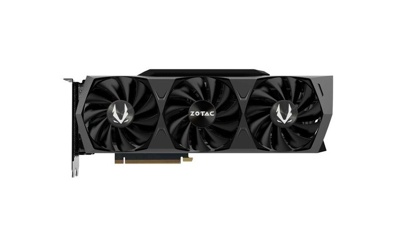 Zunächst bringt Zotac die Gaming Geforce RTX 3080 Trinity auf den Markt. Die Karte aus der AMP-Serie folgt später.  (Zotac)
