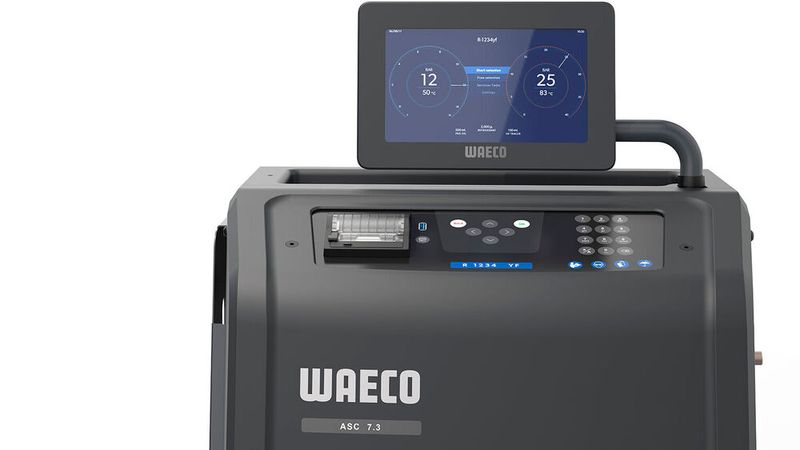 Neu ist das „All-in-view“ Display, das nun erstmals über digitale Manometer verfügt. (Bild: Waeco)