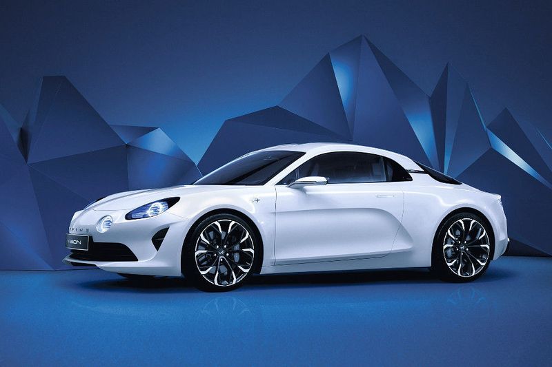 Noch ist der Renault Alpine eine Studie, aber er soll einen realitätsnahen Ausblick auf das Sportauto geben, das 2017 auf den Markt kommt. (Foto: Renault)