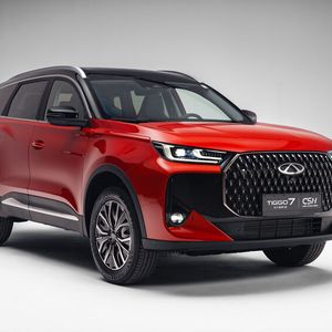 Der Tiggo 7 geht als günstiges C-SUV an den Start.(Bild:  Chery)