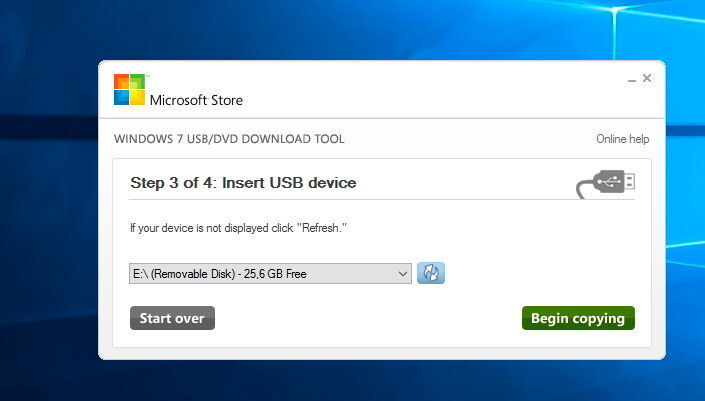 Mit dem USB-Download-Tool kann ein Installationsdatenträger für Windows Server 2016 erstellt werden. (Joos / Microsoft)
