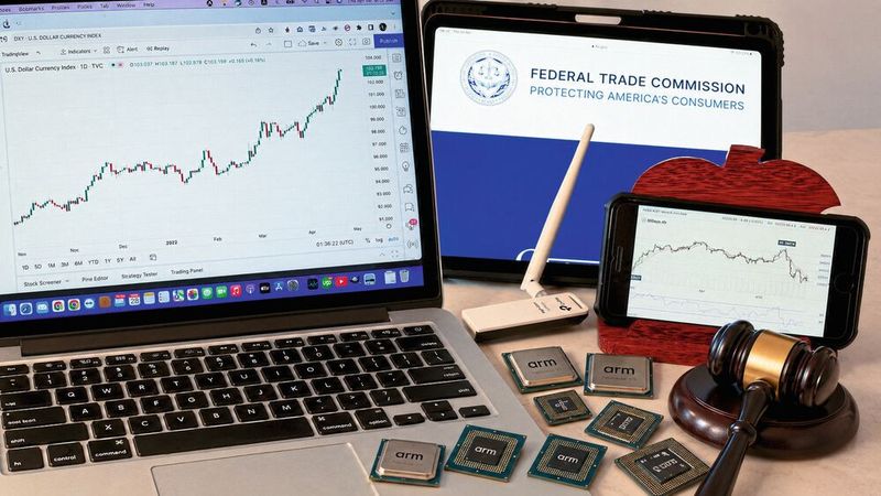 Der Streit zwischen Qualcomm und Arm geht in eine weitere Instanz: Die amerikabische Marktaufsichtsbehörde FTC prüft, ob wegen Arms Entscheidung, eigene Prozessoren zu produzieren, ein Missbrauch seiner Stellung als Luzenzgeber von Prozessor-IPs vorliegt.(Bild:  frei lizenziert /  Pixabay)