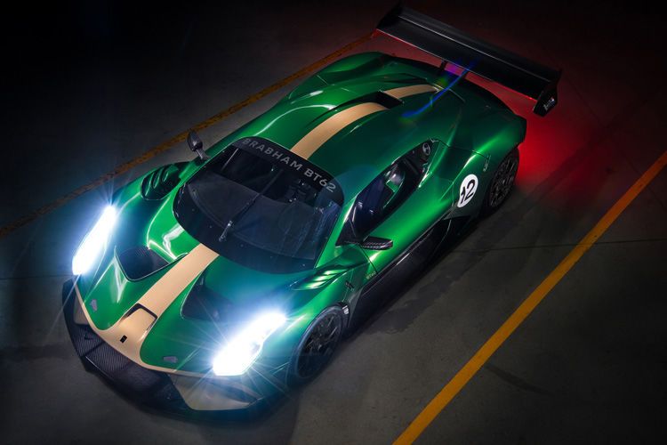 Der Brabham BT62 ist das erste neue Modell seit der Firmenauflösung in den 90er-Jahren.  (Bild: Brabham)