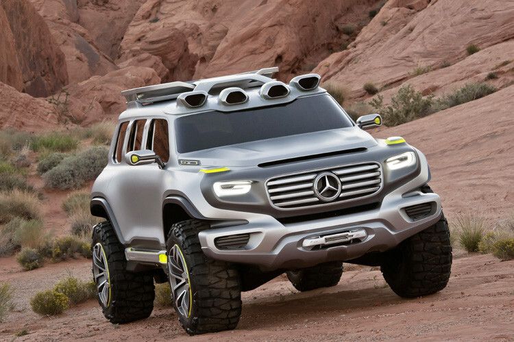 Der Mercedes Ener-G-Force ist eine Studie, bei der auch „ein bisschen Spinnerei erlaubt“ war. (Foto: Mercedes)