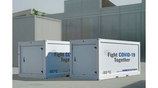 Hybrid-Containerlösung für die Lagerung von Covid-19-Impfstoffen (Mecotec)