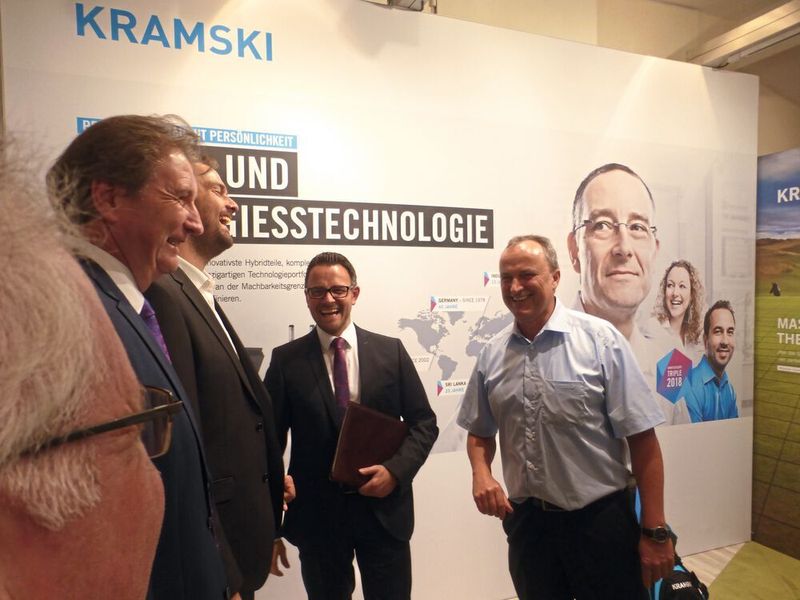 Imperssionen vom Messerundgang der Stanztec 2018 in Pforzheim. (Vogel/Finus)