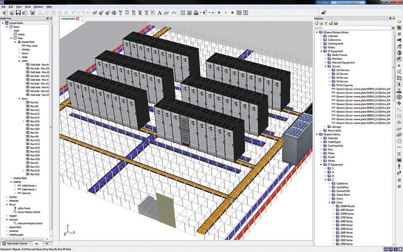 Bild 1: 6SigmaROOM mit umfangreicher Drag-and-Drop-Bibliothek (Bild: Alpha-Numerics)