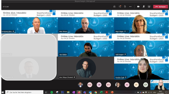 (Beim SharePointForum am 29. Oktober referierten Experten in interaktiven Live-Vorträge über Beispiele aus der Praxis. (Bild: media science GmbH))