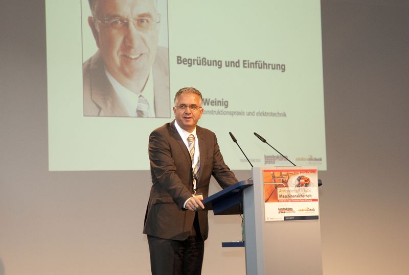 ... und stellte dabei auch die Verantwortlichen aus Redaktion und Eventbereich gebührend vor. (D. Vogt, Vogel Business Media)
