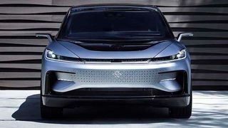 Der FF 91 ist das geplante erste Serienfahrzeug von Faraday Future. Noch ist die Produktion nicht gesichert. (Faraday Future)