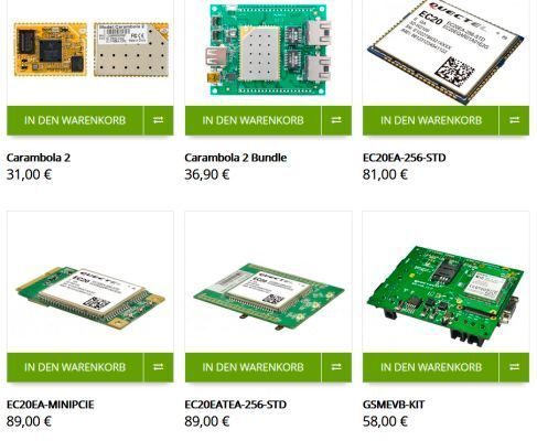 Sample Shop: CODICO bietet eine Website mit Musterbestellungen an - zu sehen ist eine kleine Auswahl (Bild: CODICO)