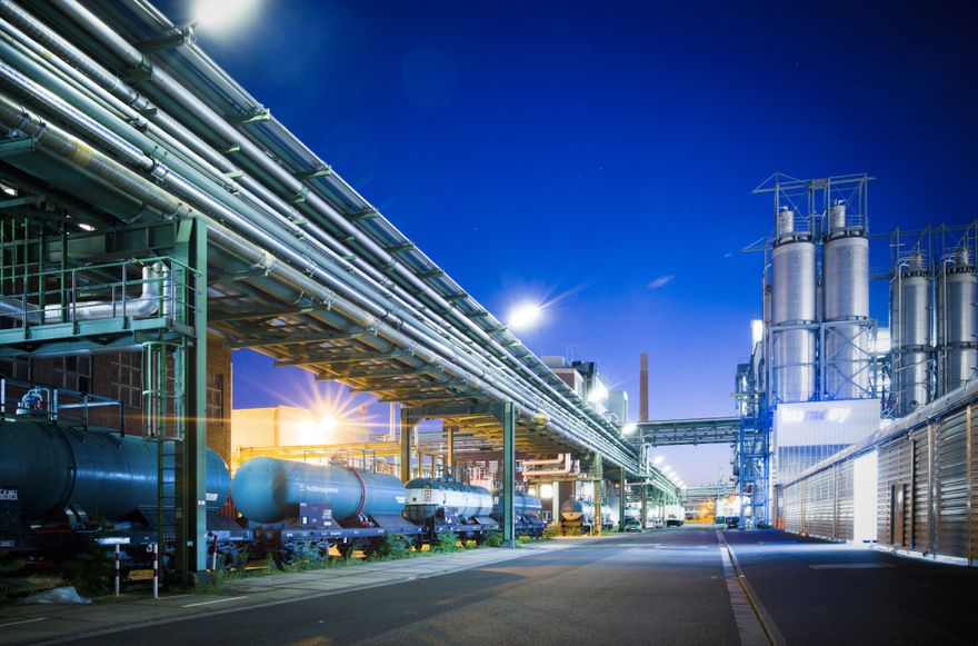 nachtbild2 (Infraserv GmbH & Co. Höchst KG)