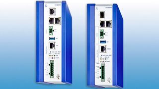 Die Firewall Eagle 40 mit Multiport-Konfiguration gewährleistet umfassende Cybersicherheit für Produktionsnetzwerke. (Belden/Hirschmann)