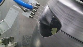 Düsenarray des CO2-Schneestrahlverfahrens von ACP (Archiv: Vogel Business Media)