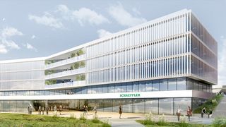Das neue Gebäude soll Anfang 2024 bezogen werden. (Bild: Schaeffler Technologies AG & Co. KG)