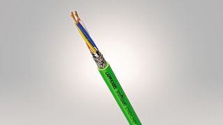 Dieses Ethernetkabel wurde für Roboteranwendungen optimiert. (Bild: Lapp)