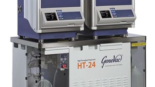 1 Der Genevac HT-24 Zentrifugaltrockner zur schnellen Gefriertrocknung.  (Bild: Genevac)