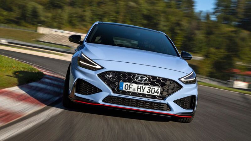 Mit dem i30 N startete Hyundai seine Performance-Ableger. (Bild: Hyundai)