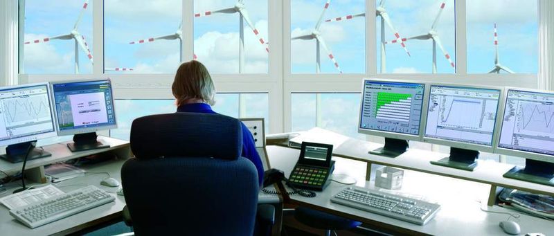 Bild 2: Mit dem Bachmann M1-System lassen sich Windkraftanlagen steuern und vernetzen. (Archiv: Vogel Business Media)