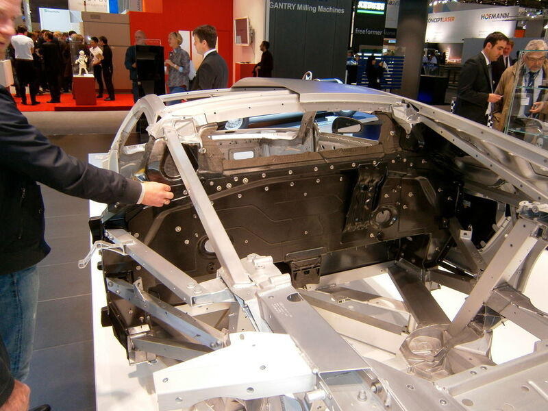 Der Audi-Werkzeugbau präsentierte sein Können mit einem breit angelegten Präsentationsfeld. (Bild: Königsreuther)