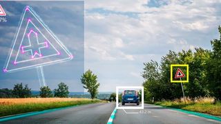 Viele ADAS-Anwendungen wie etwa die Frontkamera nutzen Convolutional Neural Networks (CNNs), um Aufgaben wie die Detektierung und Klassifizierung von Objekten effizienter zu bewältigen, als es mit traditionellen Computer-Bildverarbeitungsverfahren möglich wäre. (Clipdealer)