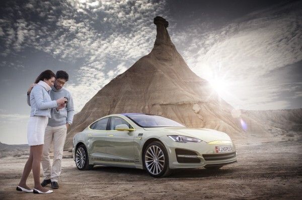 Mit dem vollelektrisch angetriebenen Konzeptfahrzeug „XchangE“ zeigt die Schweizer Ideenschmiede Rinspeed auf dem Genfer Auto-Salon die Zukunft des autonomen Fahrens.  (Rinspeed)
